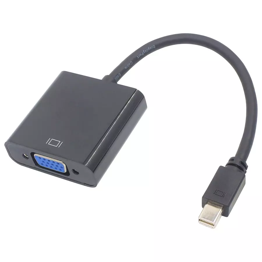 MULTICOMP PRO Audio Adapters AUDIO ADAPTER, MINI DP PLUG-VGA PLUG, PS000260