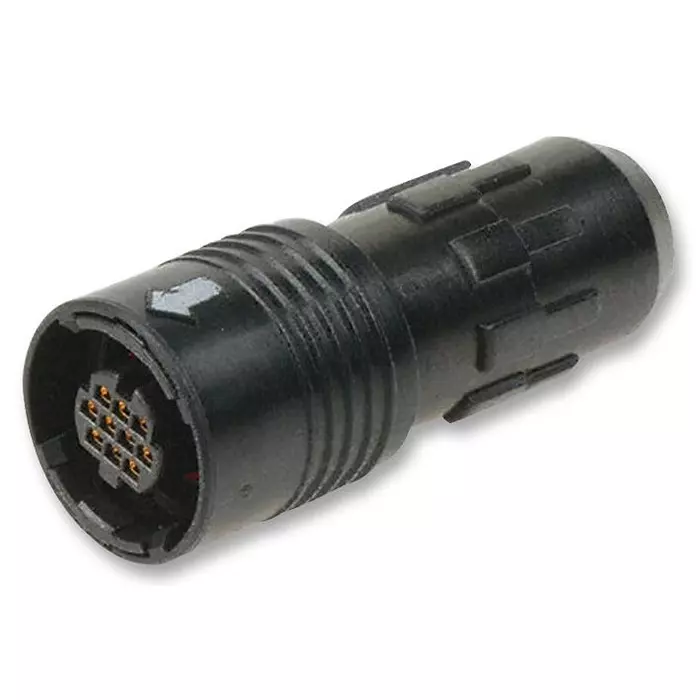 HIROSE(HRS) PLUG, SOLDER, MALE CONTACT, 12WAY, HR30-8P-12P(71)