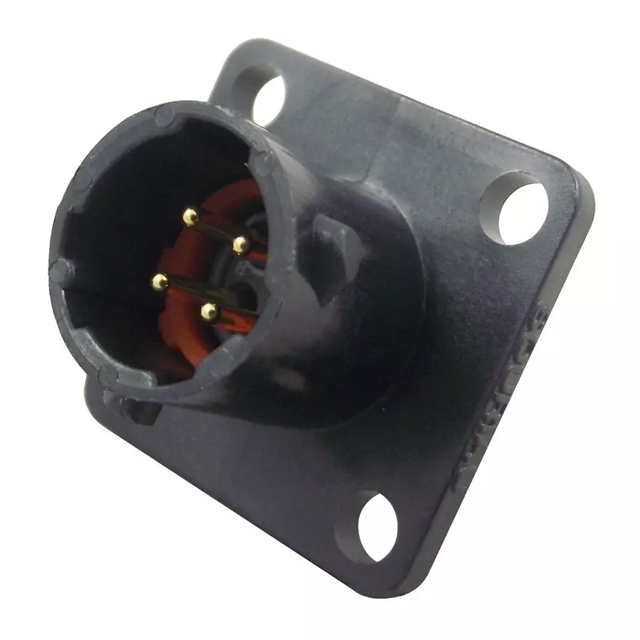 SOURIAU-SUNBANK / EATON RECEPTACLE, HISEAL, SIZE8, 4WAY, PIN, UTS08E4P
