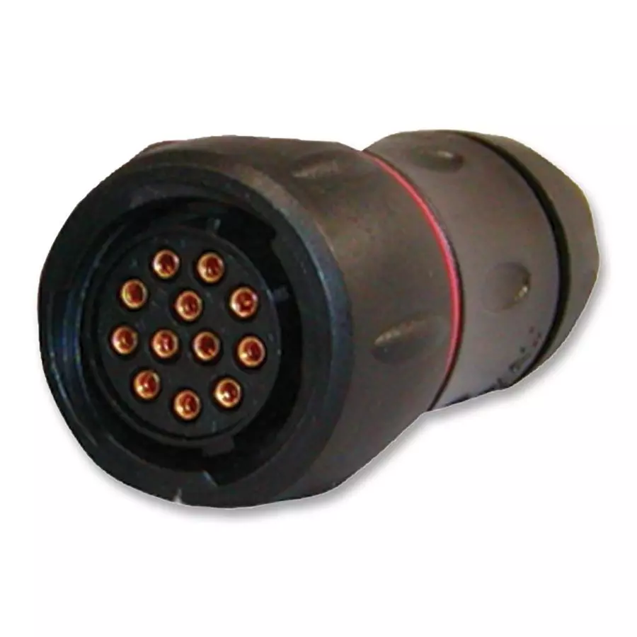 SOURIAU-SUNBANK / EATON CONNECTOR, CIRCULAR, PLUG, 3POS, CABLE, UTS6JC142G1S