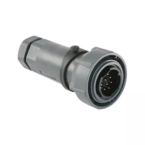 BULGIN LIMITED CIRCULAR CONNECTOR, PLUG, 6 POSITION, CABLE, PXP7010/06P/ST/0507