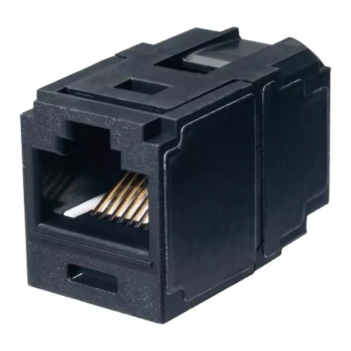 PANDUIT Modular Adapters ADAPTER, RJ45 8POS JACK-RJ45 8POS JACK, CC6X88BL