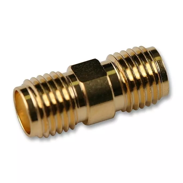 AMPHENOL RF RF Adapters ADAPTOR, SMA JACK, SMA JACK, 50OHM, SMA7071A2-3GT50G-50