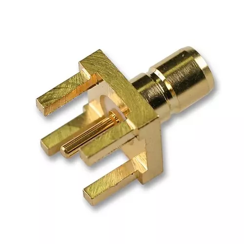 AMPHENOL RF RF Connectors RF COAXIAL, SMB, STRAIGHT JACK, 50OHM, SMB1251B1-3GT30G-50
