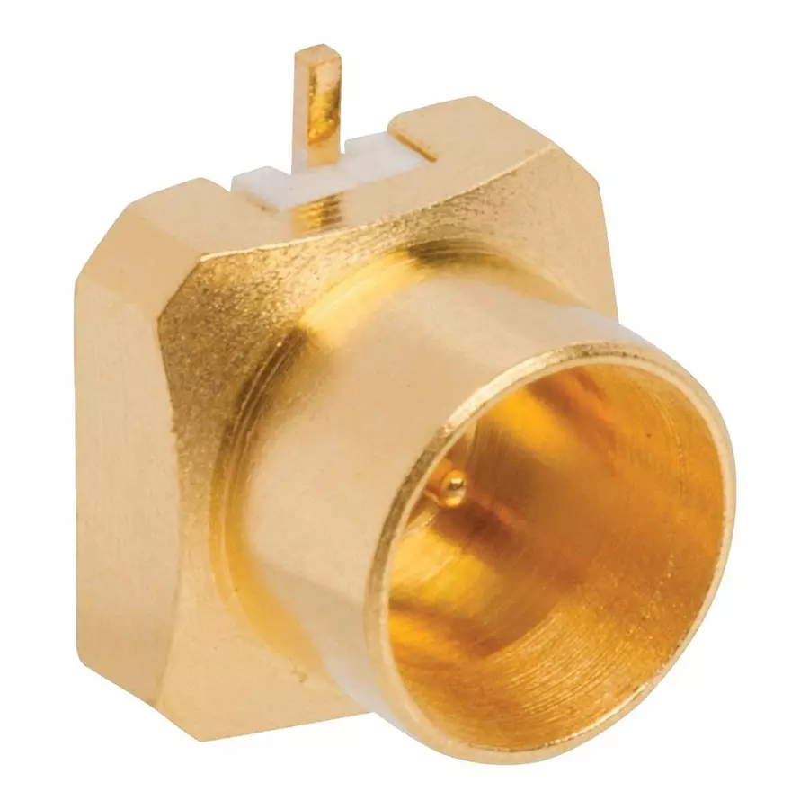 AMPHENOL RF RF Connectors RF/COAXIAL, SMP PLUG, STRAIGHT, 50 OHM, SMP-MSSB-PCS