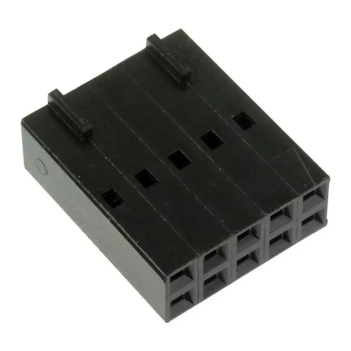 MOLEX Plug & Socket Connector Housings CONNECTOR, RCPT, 14POS, 2ROW, 2.54MM 22-55-2143 (Pack of 5)