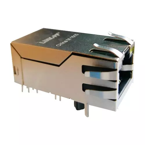 MOLEX Modular & Ethernet Connectors RJ45 CONNECTOR, JACK, 8P8C, 1PORT, TH 85789-1006