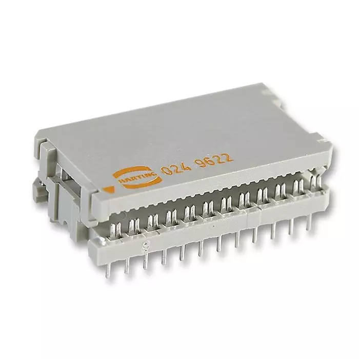 Harting IDC Connectors PLUG, IDC, DIL, 16WAY, 09 17 016 9622 (Pack of 10)