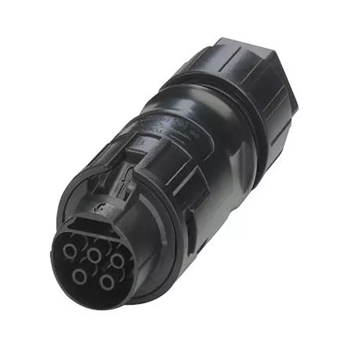 Phoenix Contact Circular Industrial Connectors PHOTOVOLTAIC CONN, RCPT, 5POS, CABLE, 1410656