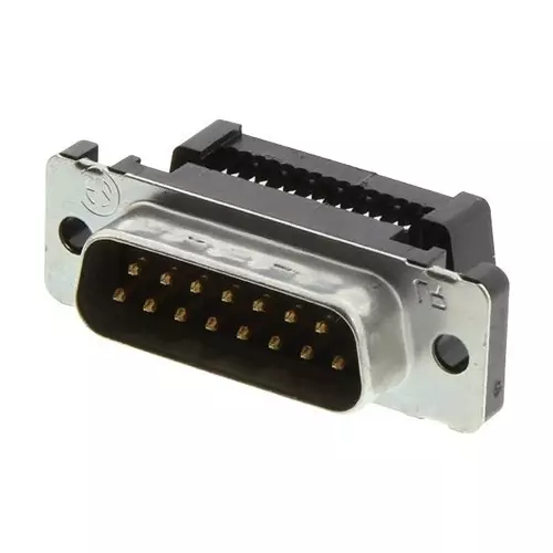 AMP - TE CONNECTIVITY PLUG, IDC, D, METAL, 15WAY, 1658613-3