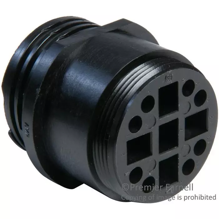 AMP - TE CONNECTIVITY CIRCULAR CONNECTOR PLUG SIZE 23 13 POSITION FREE HANGING, 211825-2