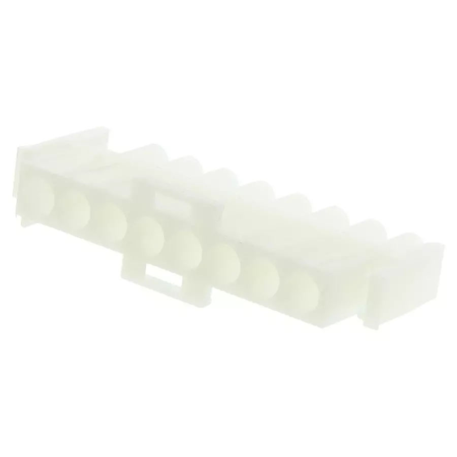 AMP - TE CONNECTIVITY PLUG & SOCKET HOUSING, PLUG, NYLON, 640586-1