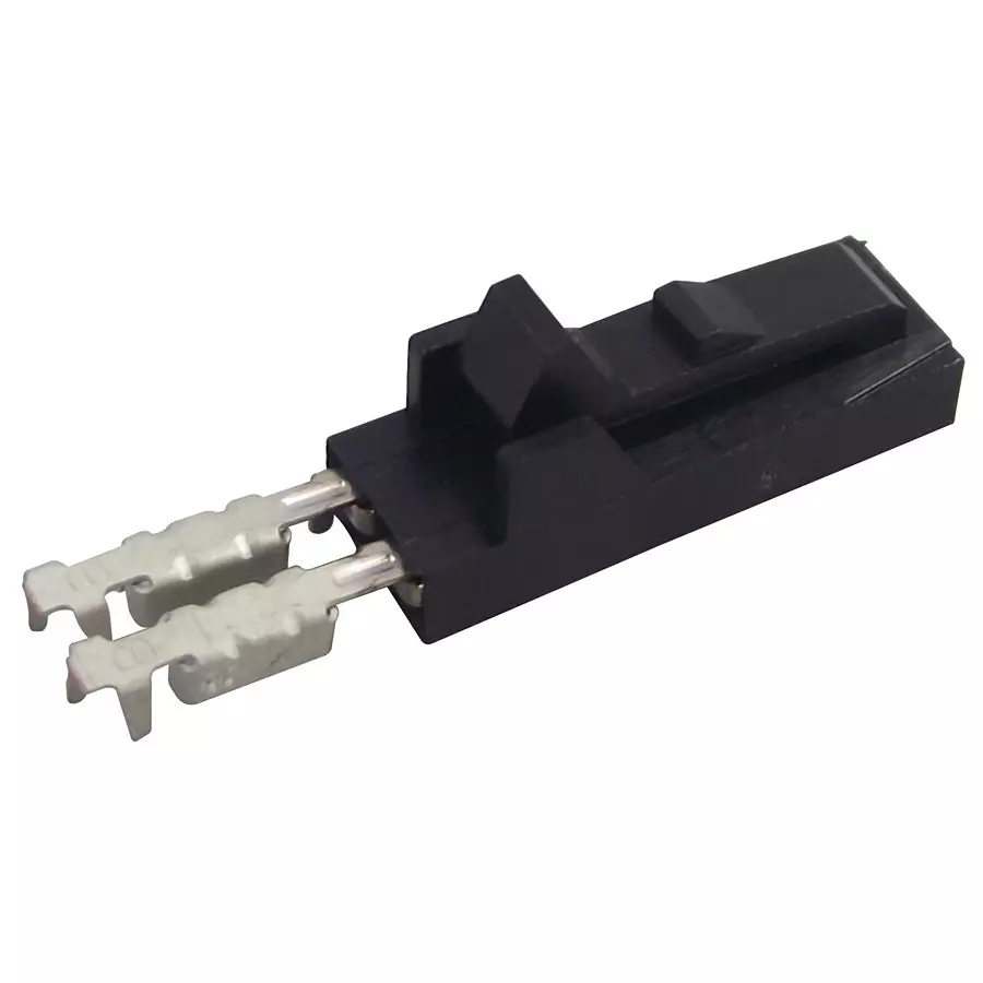 AMP - TE CONNECTIVITY CONNECTOR, RCPT, 2POS, 1ROW, 2.54MM, 5-103957-1