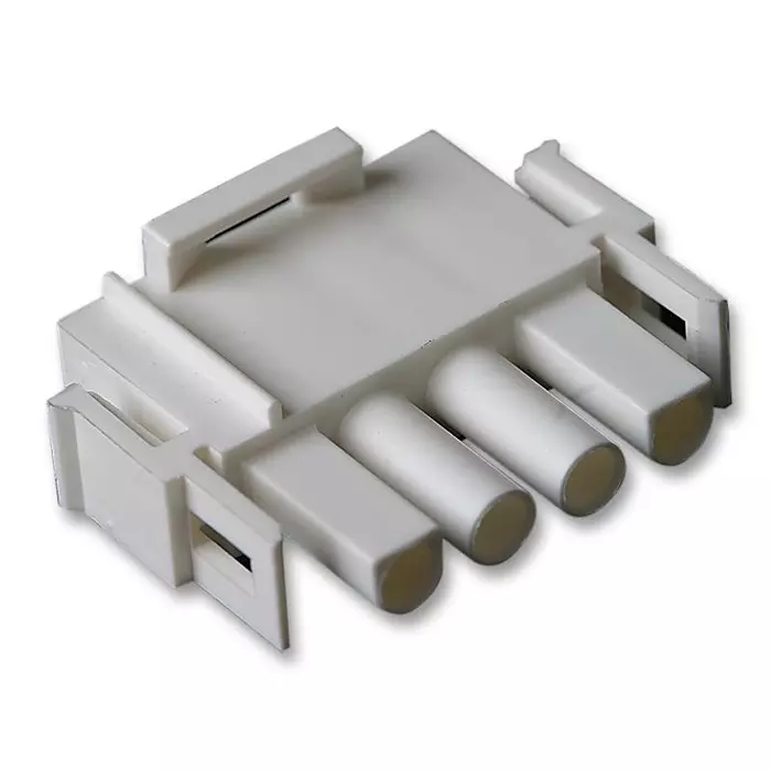 AMP - TE CONNECTIVITY CONNECTOR, HOUSING, PLUG, 4 WAY, NYLON, 350779-4 (Pack 10)