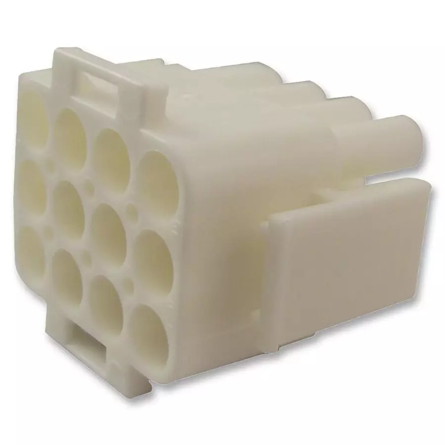 AMP - TE CONNECTIVITY PLUG HOUSING, 12WAY, 350735-1 (Pack 10)