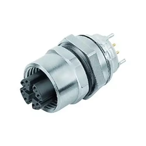 BINDER SENSOR CONNECTOR, M12, RCPT, 8POS, 99-3782-200-08