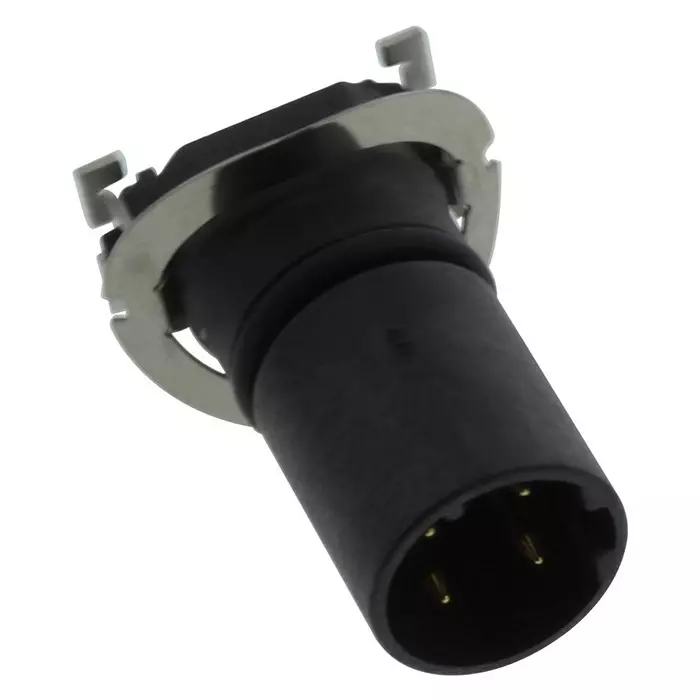 AMPHENOL LTW SENSOR CONNECTOR, M12, PLUG, 4POS, PANEL, MSDS-04PMMT-EE0001