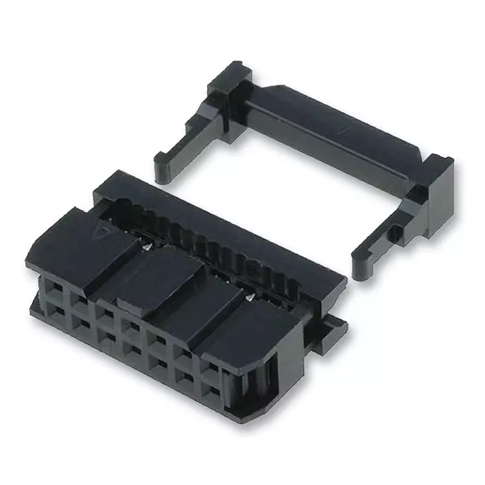 AMPHENOL COMMUNICATIONS SOLUTIONS SOCKET, IDC, S/RELIEF, 2.54MM, 10WAY, T812110A101CEU (Pack of 10)