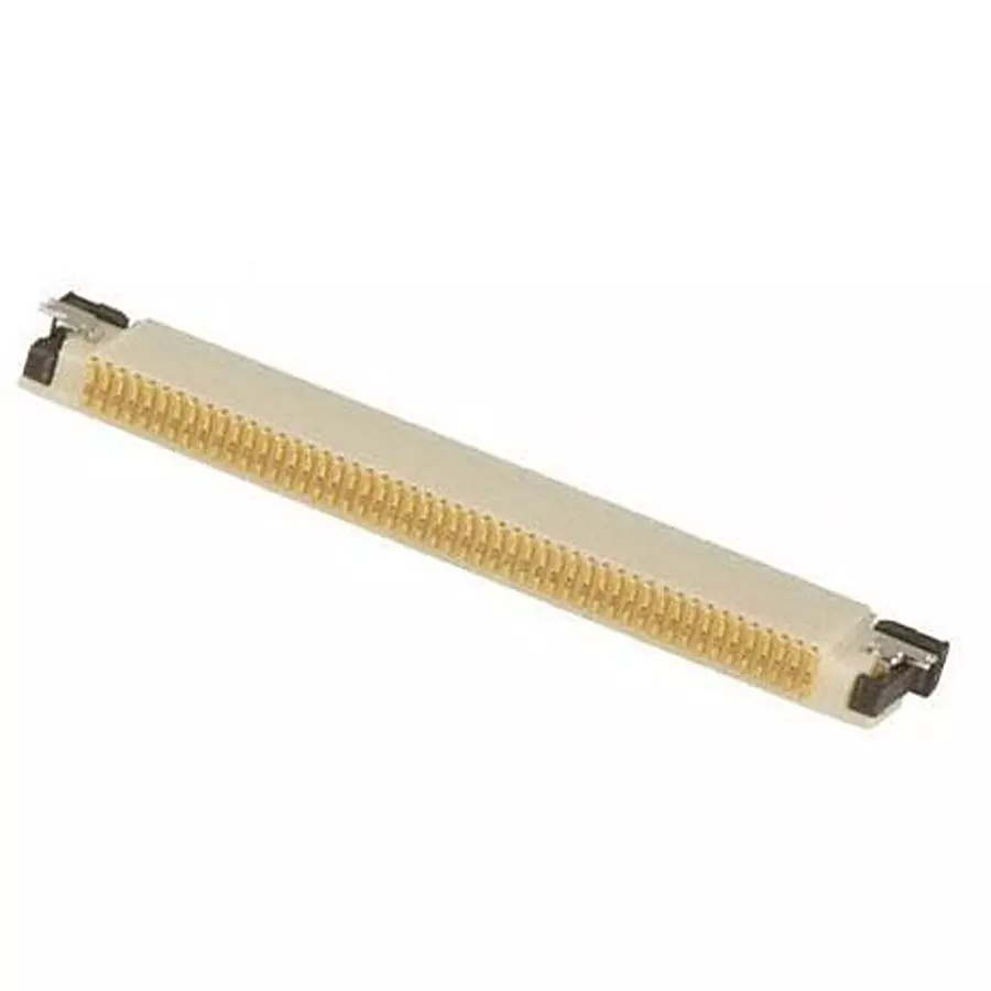 AMPHENOL COMMUNICATIONS SOLUTIONS CONNECTOR, FPC, 50POS, 1ROW, 0.5MM, 62684-501100ALF