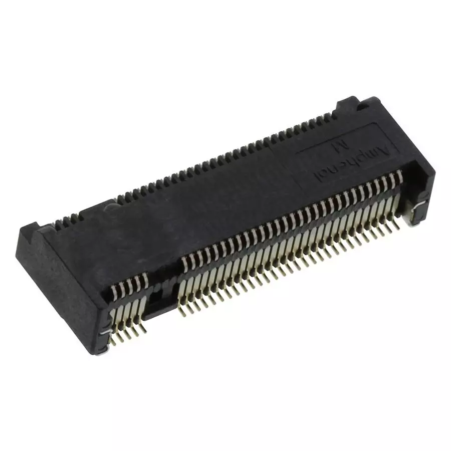 AMPHENOL COMMUNICATIONS SOLUTIONS CARDEDGE CONN, MINI PCIE, DUAL SIDE, 67P, MDT320M01001