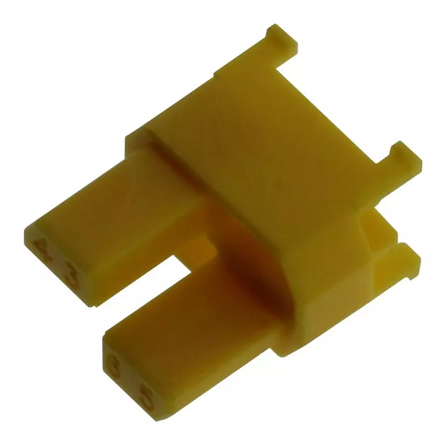 AMPHENOL COMMUNICATIONS SOLUTIONS CODING KEY, YELLOW, PLUG, SNAP-FIT, HM2DK3456PLF