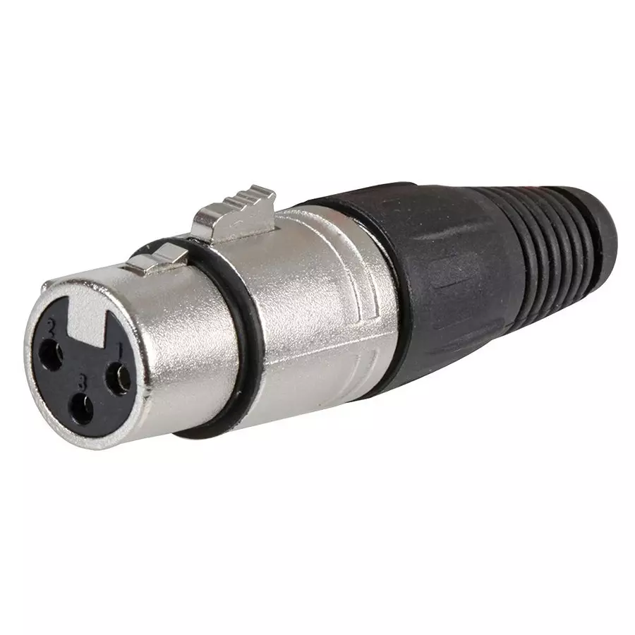 CLIFF ELECTRONIC COMPONENTS CONNECTOR, XLR AUDIO, PLUG, 3POS, CABLE, FC6140