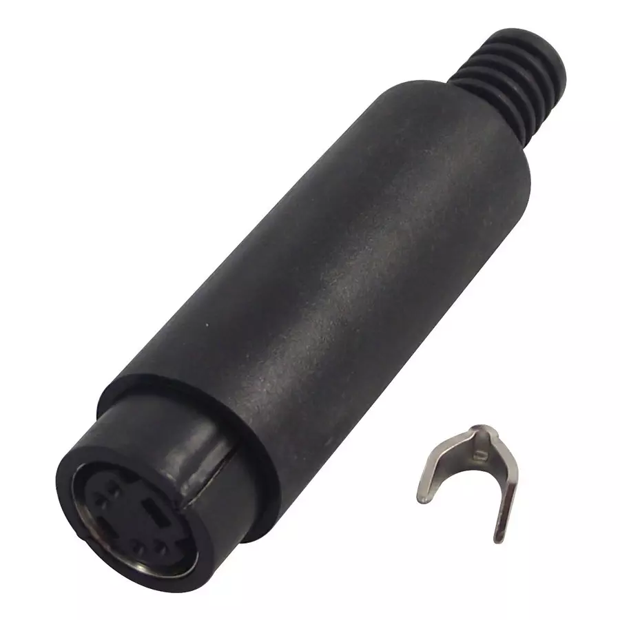 LUMBERG SOCKET, MINI-DIN, FREE, 4WAY, MJ-372/4