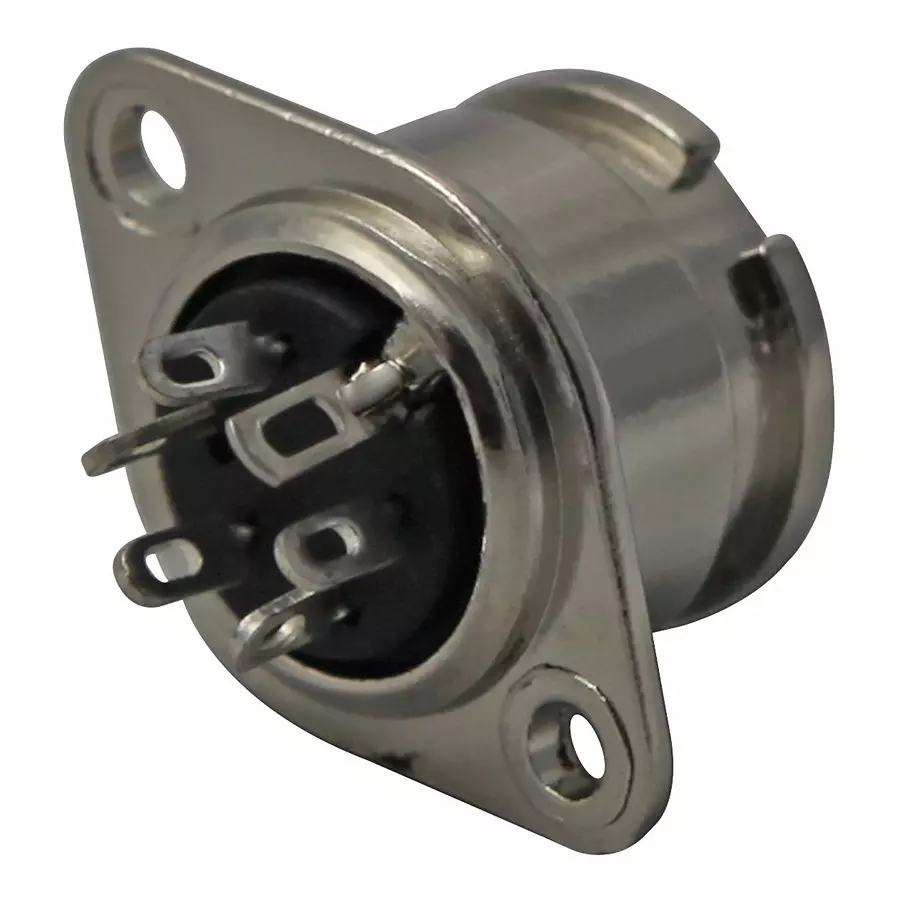 LUMBERG SOCKET, CHASSIS, DIN, BAYONET, 5WAY, 0107 05-1