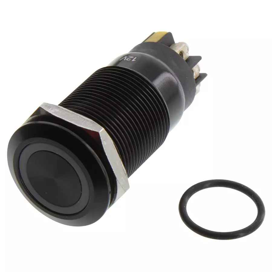 ARCOLECTRIC (BULGIN LIMITED) ANTI VANDAL SW, SPDT, 5A, 24V/125V, AMB, MPI005RTELAAM12