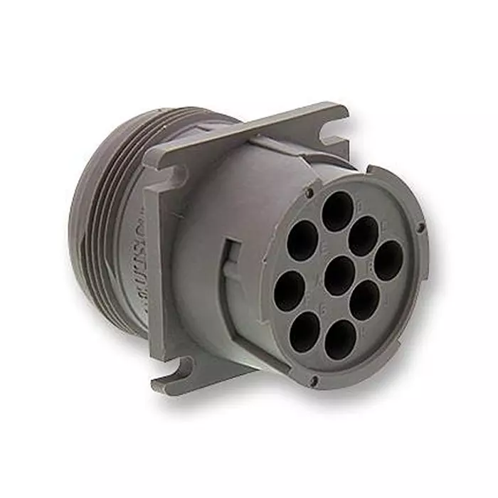 DEUTSCH - TE CONNECTIVITY CIRCULAR CONNECTOR, RCPT, 9-96, FLANGE, HD10-9-96P