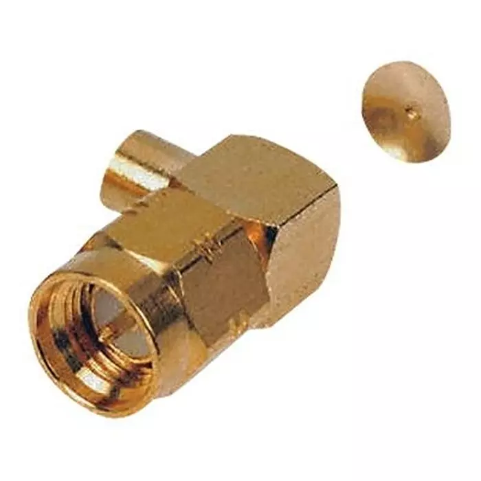 RADIALL RF COAX, SMA, RIGHT ANGLE PLUG, CABLE, R124153003W