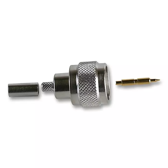 RADIALL RF COAXIAL, N, STRAIGHT PLUG, 50OHM, R161082000