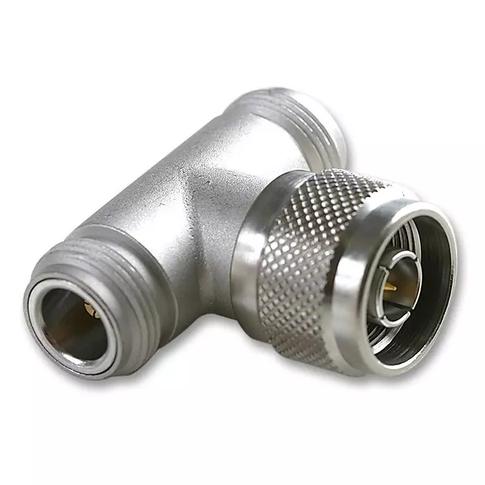 RADIALL ADAPTOR, N PLUG, N JACK, JACK, 50OHM, R161780000
