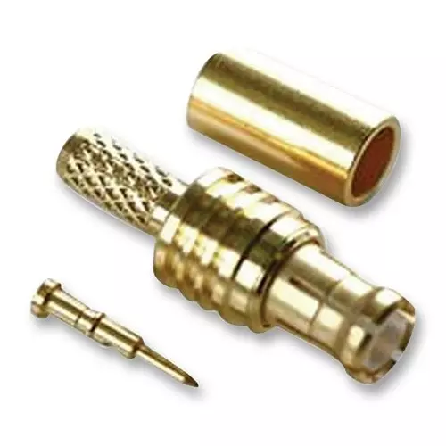 RADIALL RF COAXIAL, MCX, STRAIGHT PLUG, 50OHM, R113082000