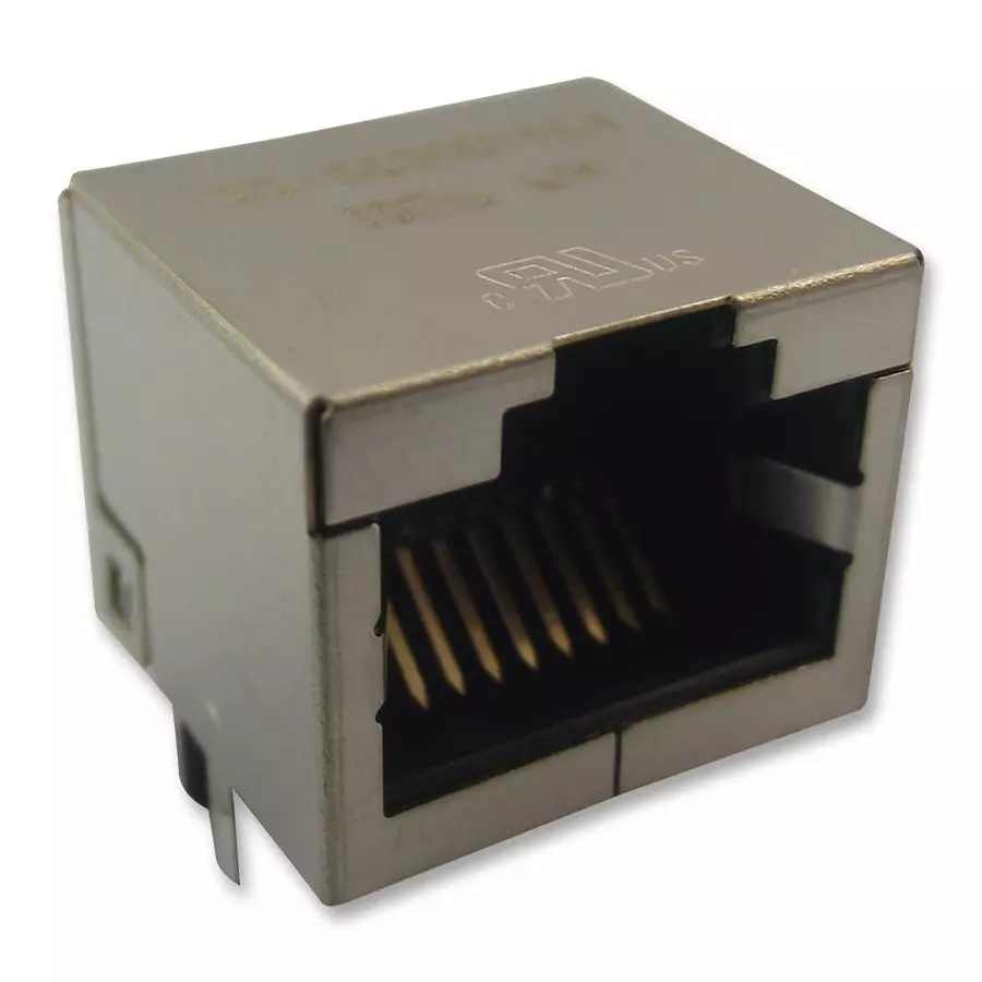 STEWART CONNECTOR JACK, R/A, UTP, CAT6A, SS-60300-004