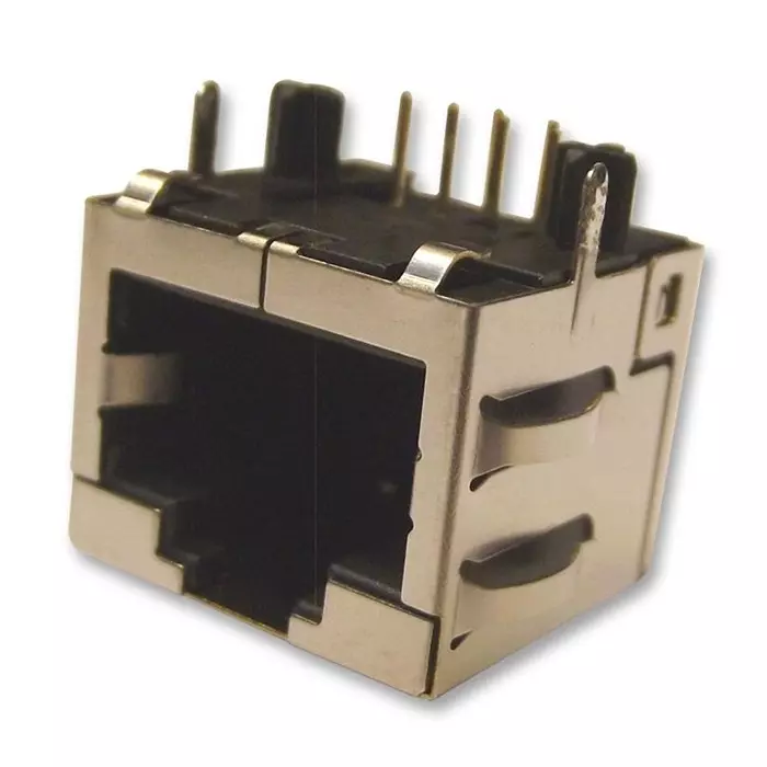 STEWART CONNECTOR JACK, RJ45, R/A, LP, SHIELDED, SS-60300-010
