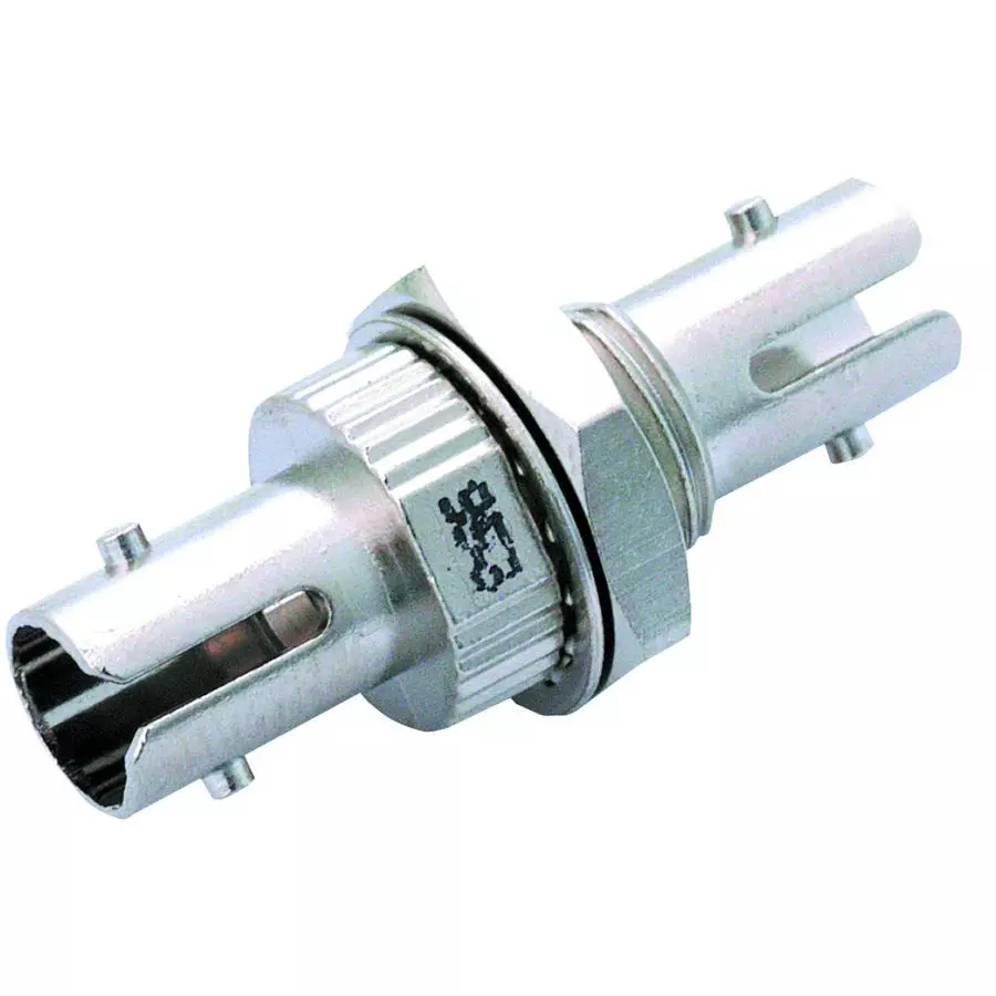 AMPHENOL FIBER OPTICS St Fiber Optic Adapter, Single Mode, 953-120-5003