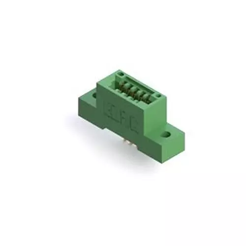 EDAC CARD EDGE CONN, SINGLE, 5POS, WIRE WRAP, 345-005-540-102