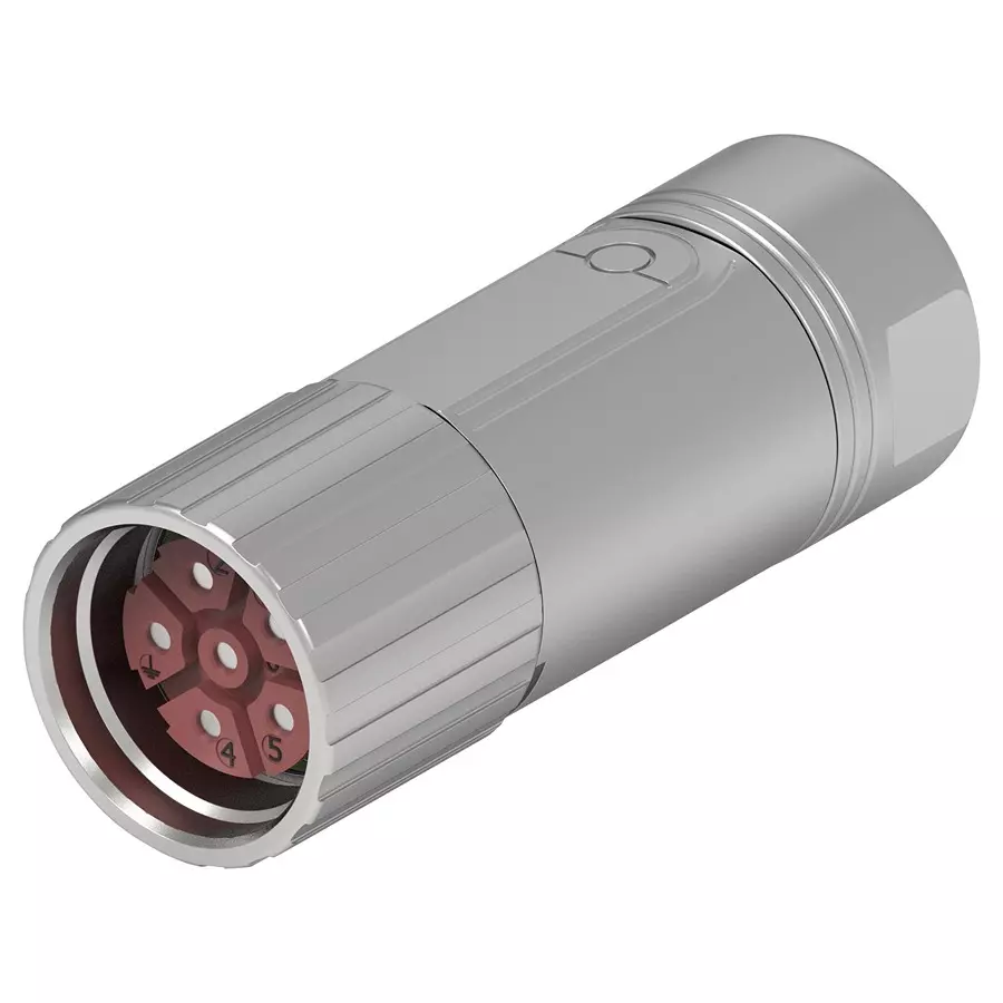 INTERCONTEC - TE CONNECTIVITY CIRCULAR CONN, PLUG, 6POS, CABLE, BSTA085NN00480235000