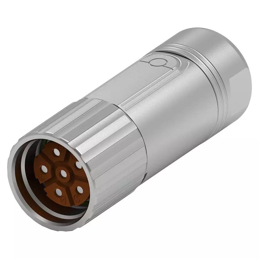 INTERCONTEC - TE CONNECTIVITY CIRCULAR CONN, PLUG, 6POS, CABLE, BSTA085NN00590235000