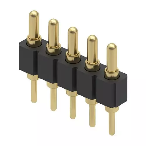 MILL-MAX CONNECTOR, HEADER, 5POS, 1ROW, 2.54MM, 825-22-005-10-001101