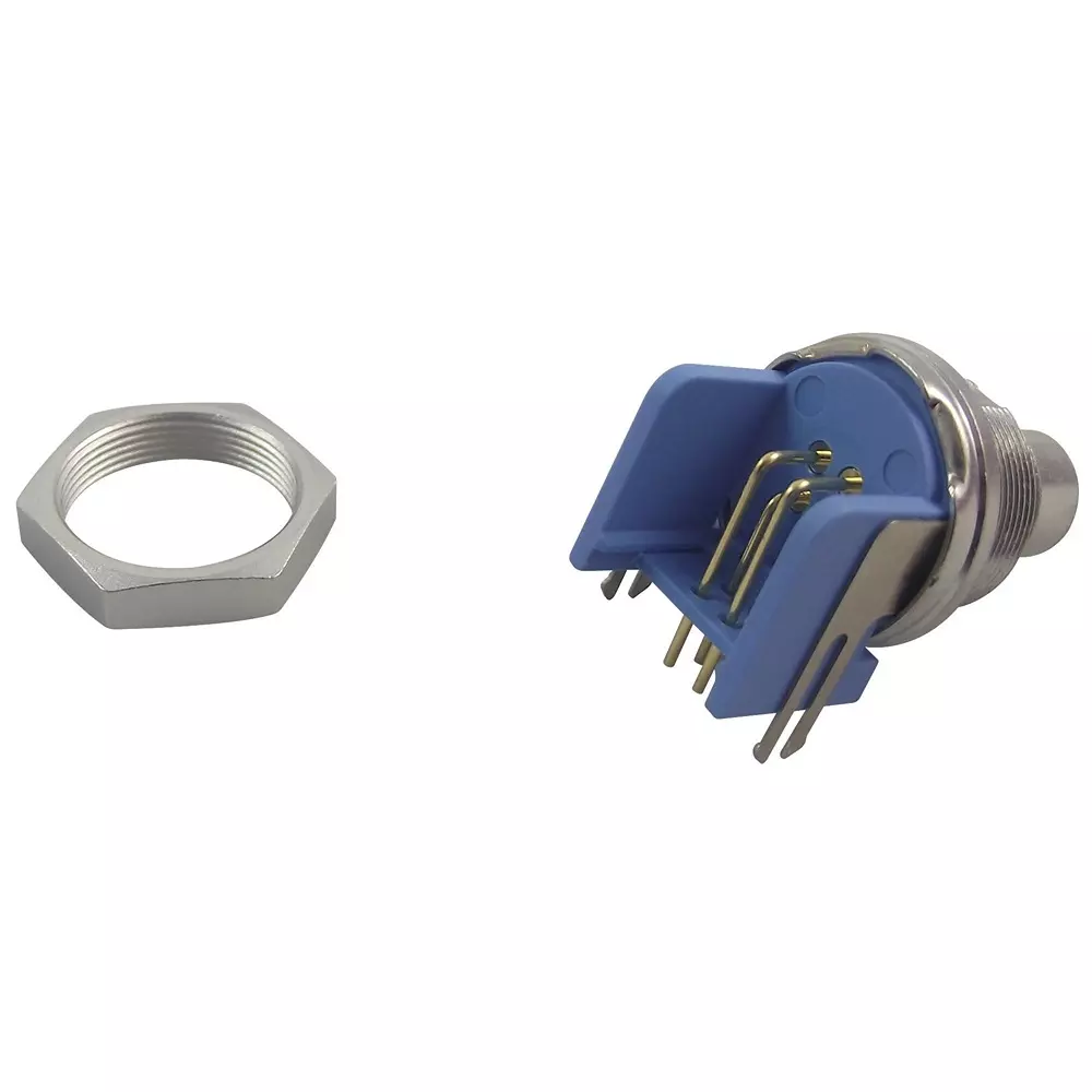 TE CONNECTIVITY Plug, Pcb, R/A, 4Way, T01-0560-P04