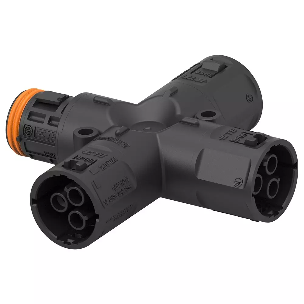 TE CONNECTIVITY Multi Splitter, Plug/Rcpt, 3Pos, Cable, 2359421-1.