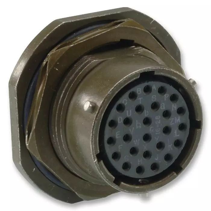 ITT CANNON CONNECTOR, CIRCULAR, SIZE 22, 55WAY, KPSE07F22-55PX