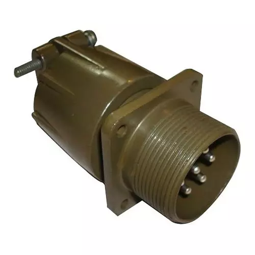 ITT CANNON CIRCULAR CONNECTOR, RCPT, 18-3, FLANGE, MS3100E18-3P