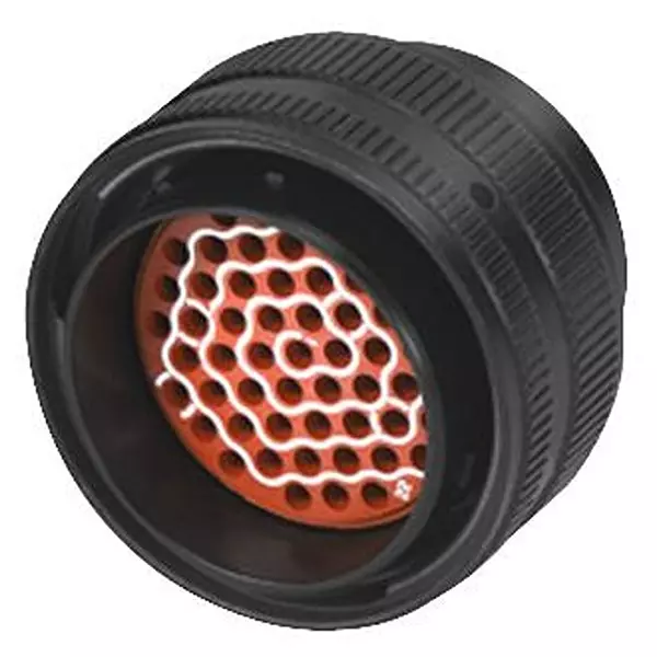 CINCH CONNECTIVITY SOLUTIONS Circular MIL Spec Equivalent Connector, Size 10, 2-Way, SKT, BACC63BN10-20S6