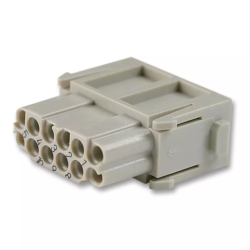 Harting Module, Female, 12 Way, Han Dd, Crimp, 0914 012 3101