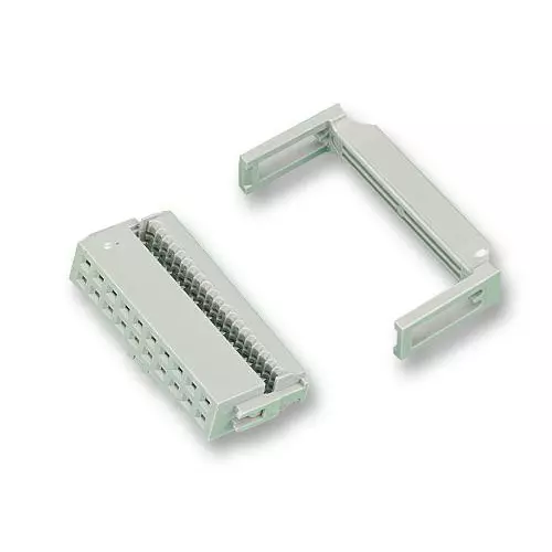 AMPHENOL COMMUNICATIONS SOLUTIONS SOCKET, IDC, WITH S/RELIEF, 14WAY, 71600-014LF