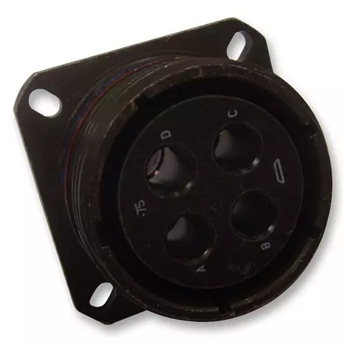 AMPHENOL LTD CONNECTOR, CIRCULAR, SIZE 21, 4WAY, D38999/20WG75AB