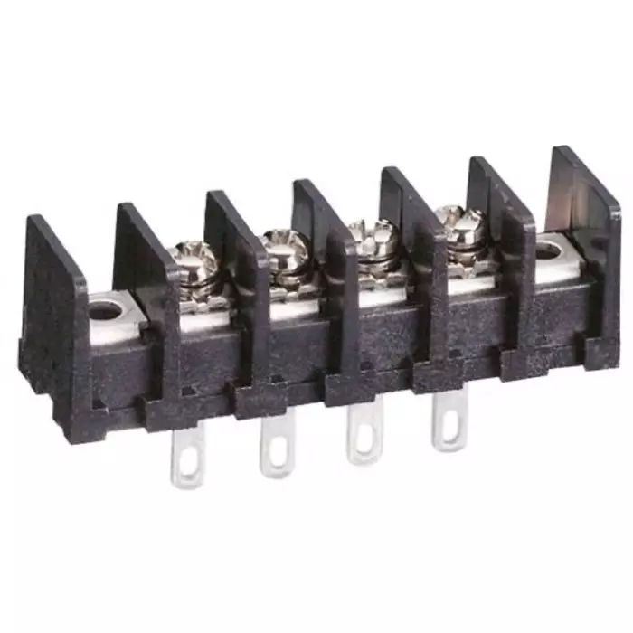 Sato Parts Barrier Strip 4 Contact 7.62 mm Pitch 1 Row 10A 250 V, ML-40-S1AXF-4P